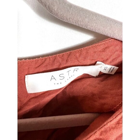 ASTR wrap linen dress‎ - Picture 3 of 8